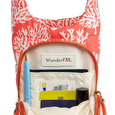WanderFull Coral Print HydroBag®
