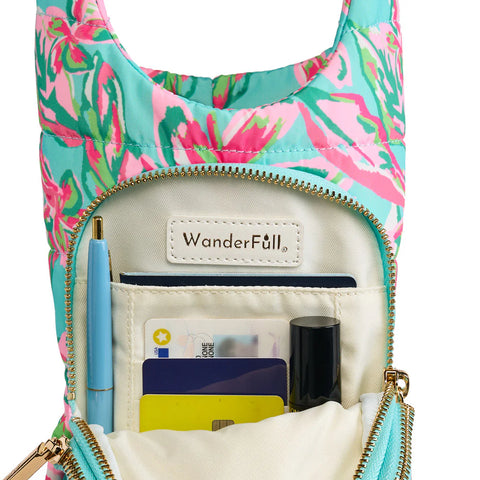 WanderFull Vibrant Life Aqua Print HydroBag®