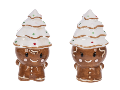 Holiday Salt and Pepper Shakers for Just Jill-BOGO OFFER