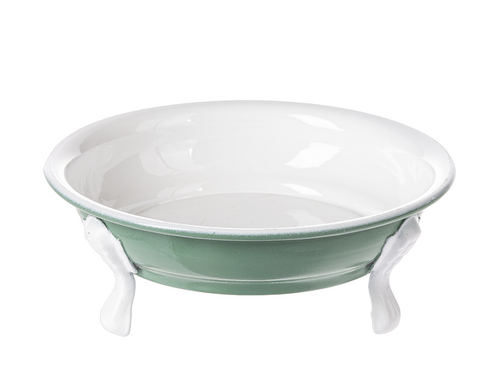 Soap Rocks Enamel Soap Dish with Soap Rock