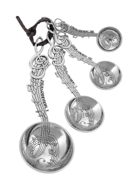 Set of 4 Themed Measuring Spoons for Just Jill