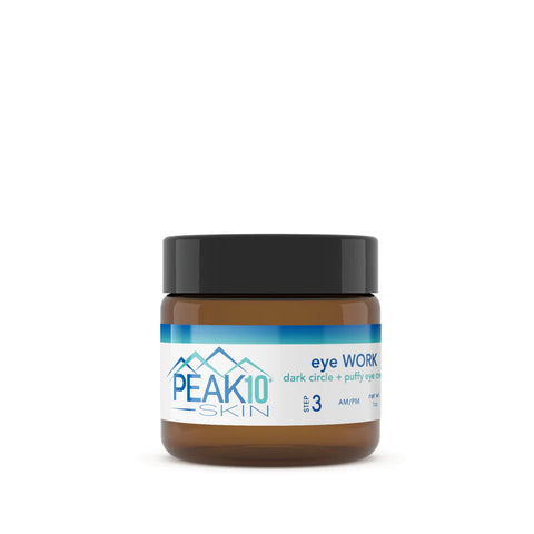 Peak 10 SKIN Eye WORK dark circle + puffy eye cream