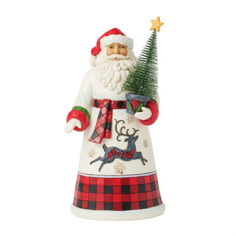 Jim Shore Highland Glen Santa with Sisal Figurine