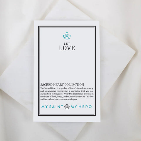 My Saint My Hero Sacred Heart Bracelet