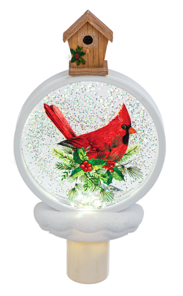 Cardinal Shimmer Night Light for Just Jill-BOGO OFFER