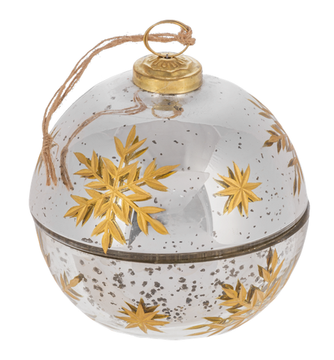 Holiday Etched Container w/ Lid for Just Jill