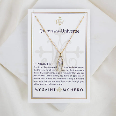 My Saint My Hero Queen of the Universe Necklace