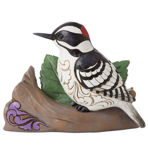Jim Shore Downy Woodpecker Figurine
