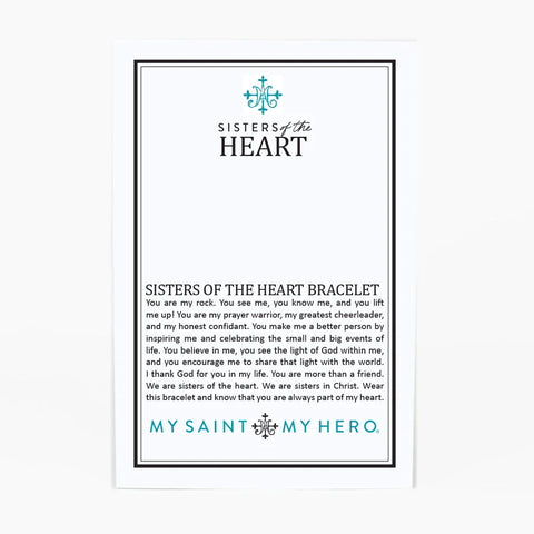 My Saint My Hero Mother of Pearl Sisters of the Heart Bracelet