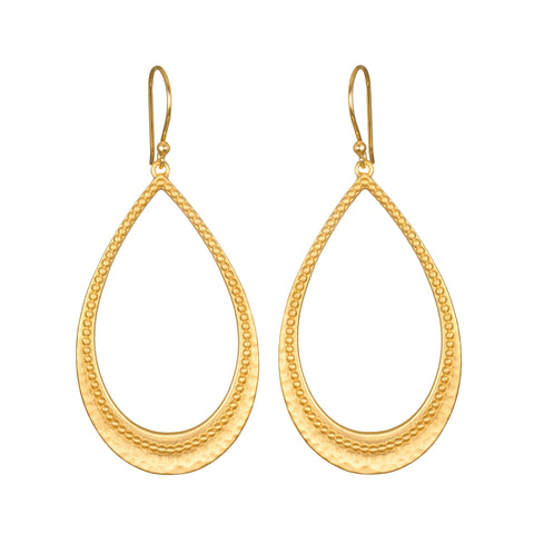 Satya Graceful Beauty Dot Teardrop Earrings