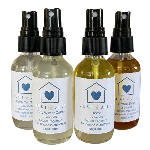 Just Jill Set of 4 Room Fragrance Sampler-2025 Anniversary Edition