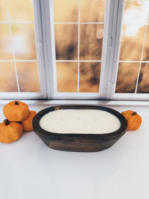 Just Jill Pumpkin Spice Dough Bowl Candle