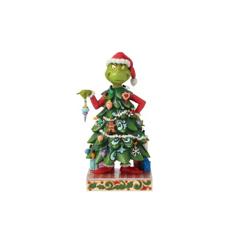 Jim Shore Grinch Dress as a Tree Figurine