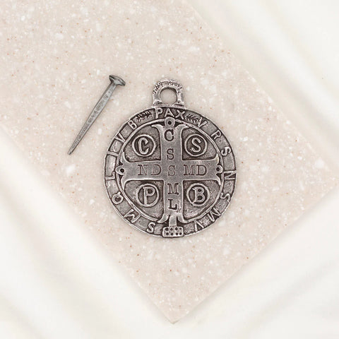 My Saint My Hero St Benedict House Blessing Medal