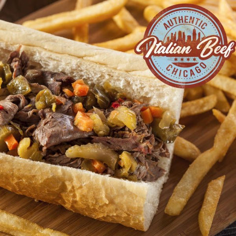 Happy To Meat You Italian Beef Sandwich
