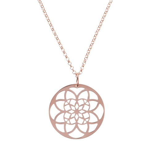 Bellissimo Bronzo Italian Openwork Pendant