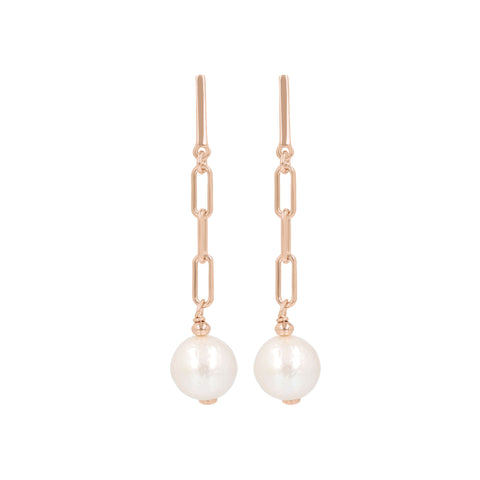 Louis Dell'Olio "Perla Moderna" Ming Cultured Pearl Dangle Earrings