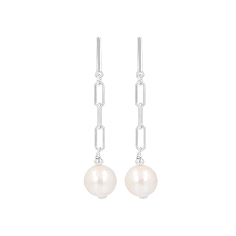 Louis Dell'Olio "Perla Moderna" Ming Cultured Pearl Dangle Earrings