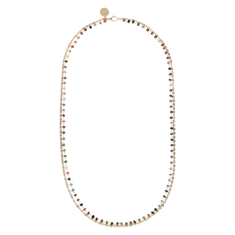 Bellissimo Bronzo Tourmaline 2-Strand 30" Necklace