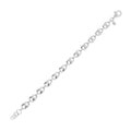 Italian Sterling Silver Marine Link Bracelet