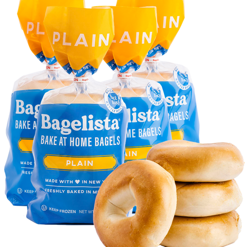 Bagelista Bake at Home Plain Bagels