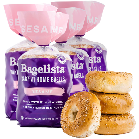 Bagelista Bake at Home Sesame Bagels