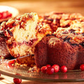 My Grandma's Large Cape Cod Cranberry Walnut Coffee Cake