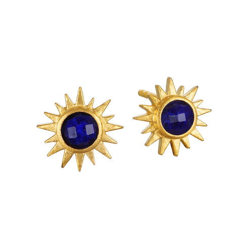Satya Light Seeker Lapis Starburst Earrings