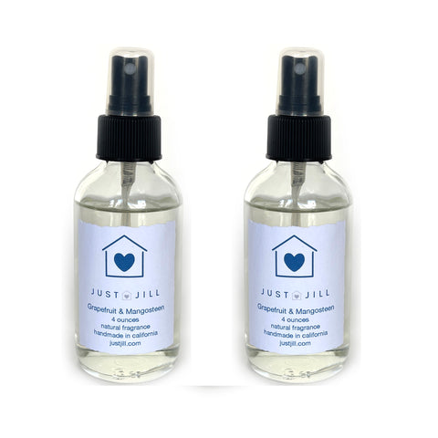 Just Jill Set of 2 Room Sprays Grapefruit Mangosteen