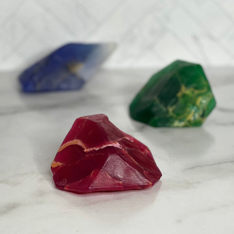 Soap Rocks Holiday Ruby