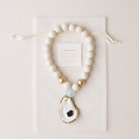 Grit and Grace Studio Shell Blessing Beads