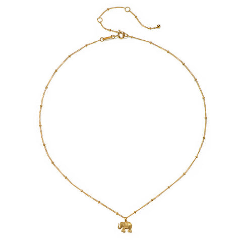 Satya Stand in Strength Elephant Necklace