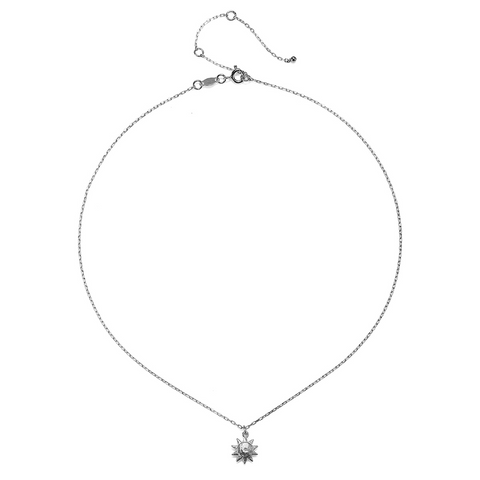 Satya Sterling Silver Here Comes the Sun Necklace