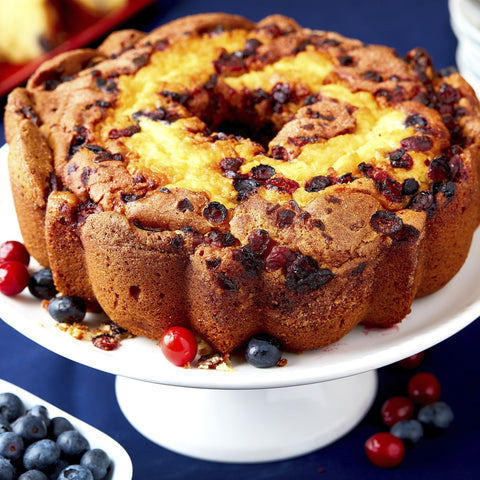 My Grandma's of New England 3.1lb Red, White and Blue Patriot Coffee Cake