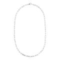 Sterling Silver 18" Petite Paperclip Link Necklace