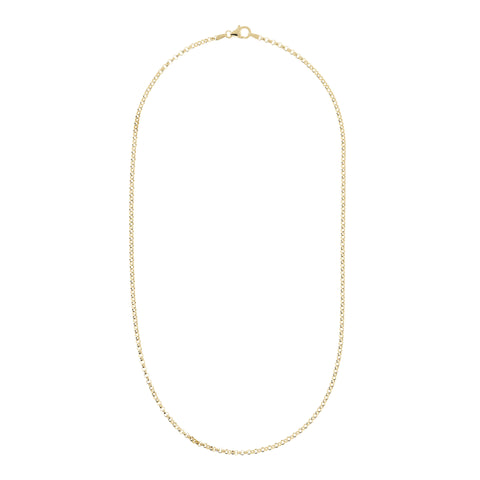 Italian Sterling Silver 20" Petite Rolo Chain Necklace