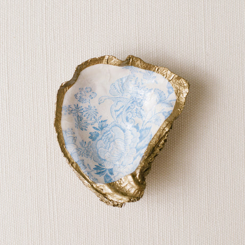 Choice Of Grit and Grace Studio Decoupage Oyster Jewelry Dishes