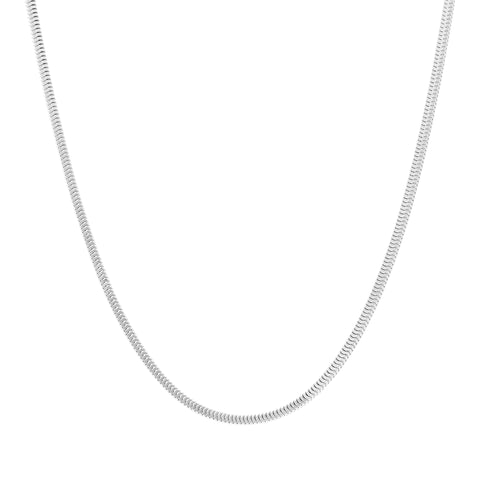 Italian Sterling Silver Snake Chain