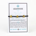My Saint My Hero Gratitude Blessing Bracelet Letter
