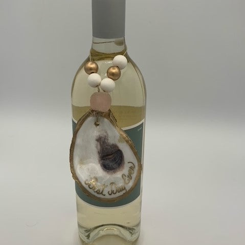 Grit and Grace Studio Decoupage Shell Ornament