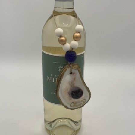 Grit and Grace Studio Decoupage Shell Ornament