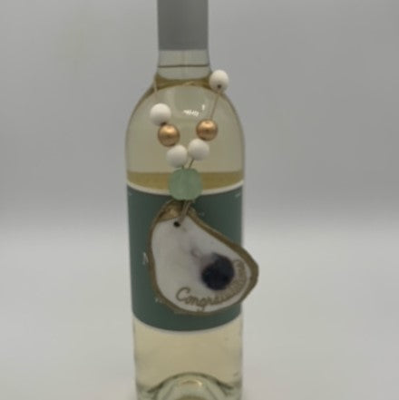 Grit and Grace Studio Decoupage Shell Ornament