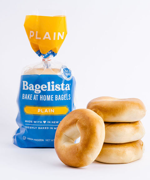 Bagelista Bake at Home Plain Bagels